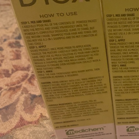 5 for $25- 3 boxes of “Weekly Hair Detox” Colour by D-Tox - Picture 7 of 7